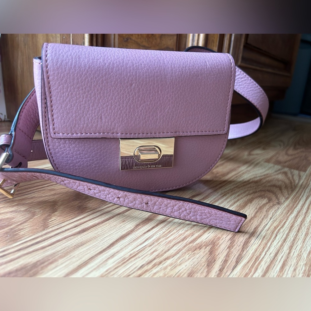 Kate Spade muave rose belt bag